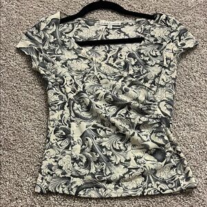 MOA MOA baby tee graphic top